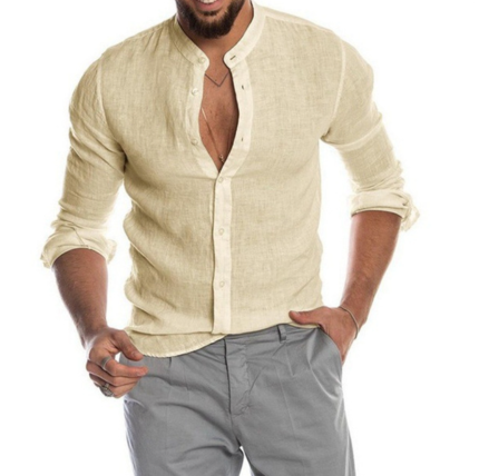 Amédée™ – Chemise Homme en Lin Élégante et Légère pour Été-2