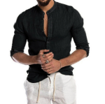 Variant image for Amédée™ – Chemise Homme en Lin Élégante et Légère pour Été-41