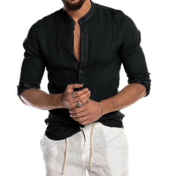 Variant image for Amédée™ – Chemise Homme en Lin Élégante et Légère pour Été-41