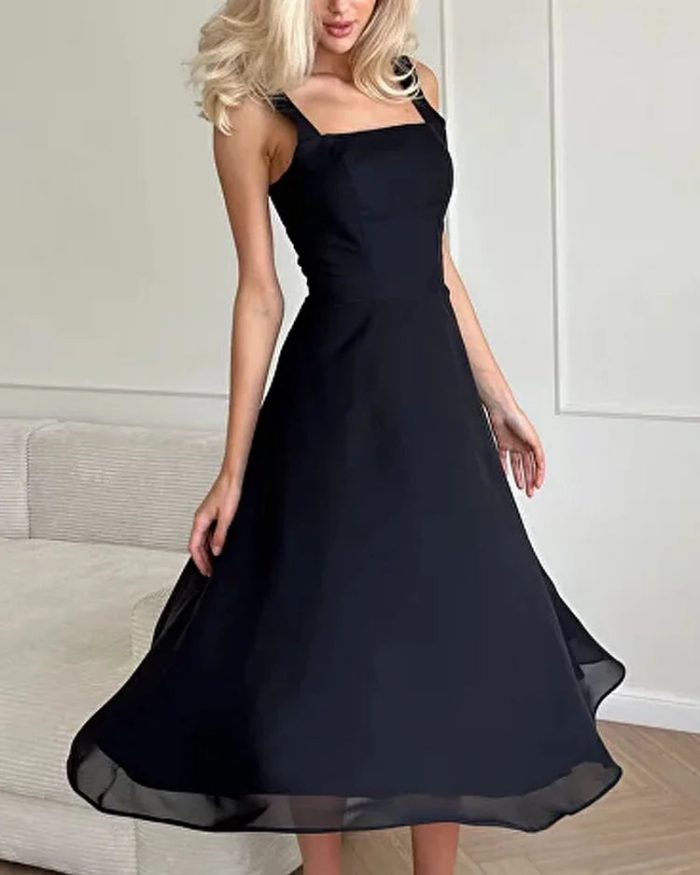 BelleRue™ – Robe Femme Longue en Mousseline de Soie Élégante et Aérée-6