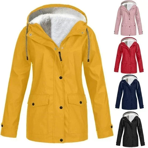 AquaShield™ – Manteau Polaire Imperméable & Coupe-Vent
