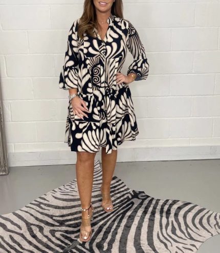 Valerie™ – Robe d'Été Femme Élégante avec Motif Floral Confort Optimal-3
