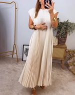 Elise™ – Robe Longue Femme Élégante et Confortable en Tissu Respirant-4