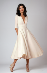 Faye™ – Robe Longue Femme Évasée Élégante Style Rétro Années 60-1