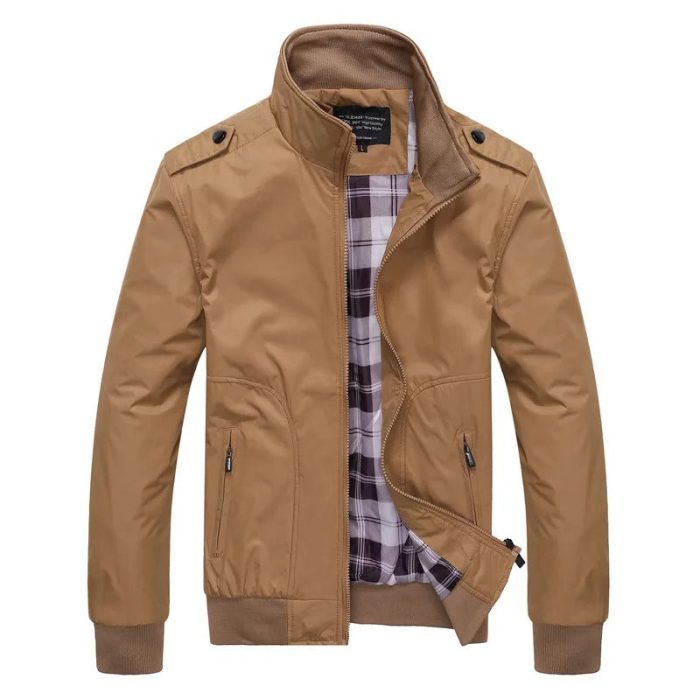 Julien™ – Veste Homme Élégante et Légère en Polyester Respirant-1