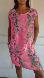 Variant image for Britt™ – Robe Longue Femme en Coton et Lin Élégante et Confortable-33