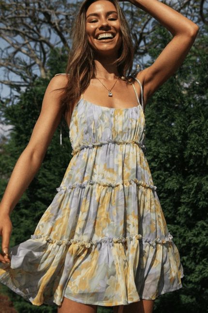 Ophélie™ – Robe Femme en Chiffon Légère et Aérienne pour Soirées-1