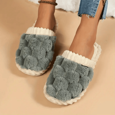 CozyGrip - Pantoufles Douillettes Antidérapantes