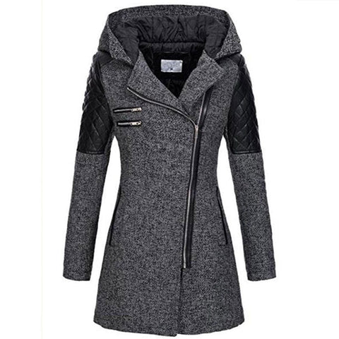 FrostyGrace™ – Manteau Long Élégant et Chaud