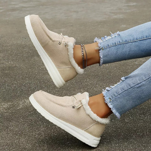 FurAlign™ – Chaussures Orthopédiques Fourrées pour Hiver