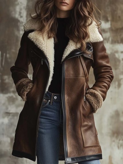ChicWarm™ – Manteau Hiver Femme Élégant et Confortable en Tissu Résistant-1