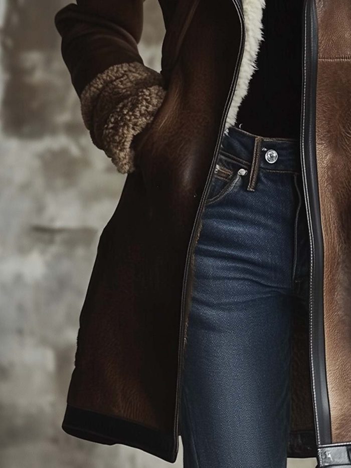 ChicWarm™ – Manteau Hiver Femme Élégant et Confortable en Tissu Résistant-4