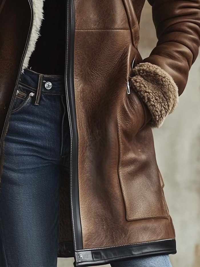 ChicWarm™ – Manteau Hiver Femme Élégant et Confortable en Tissu Résistant-5
