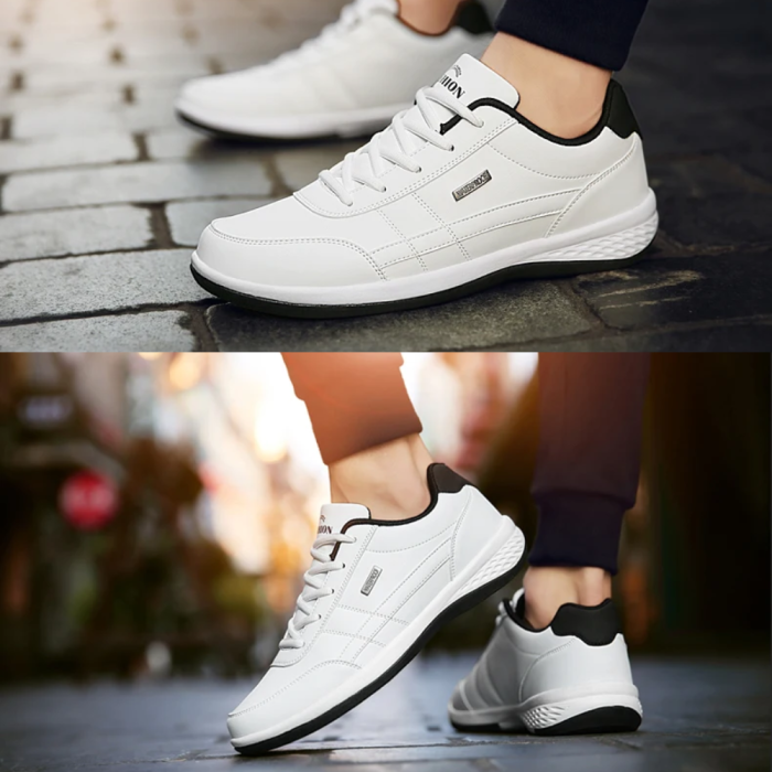 CuirConfort™ – Chaussures Orthopédiques Homme Élégantes en Cuir Imperméables-5