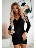 Variant image for ÉléganceChic™ – Robe Femme À Col V Flatteuse Élégante Pour Soirées-1