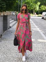 ÉléganceDouce™ – Robe Longue Femme Fluide Confortable et Polyvalente-4