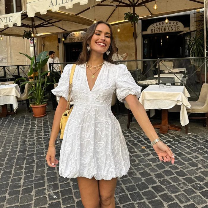 ÉléganceLégère™ – Robe Femme Fluide Élégante Confort Optimal Polyvalente-2