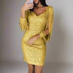 Variant image for ÉclatRobe™ – Robe de Soirée Longue Chic à Sequins Élégante et Lumineuse-31