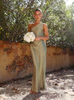 Delphine™ – Robe Femme Longue À Fente Asymétrique Élégante et Sensuelle-3