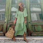 BohoChic™ – Robe Longue Femme Légère et Confortable Style Bohème-2