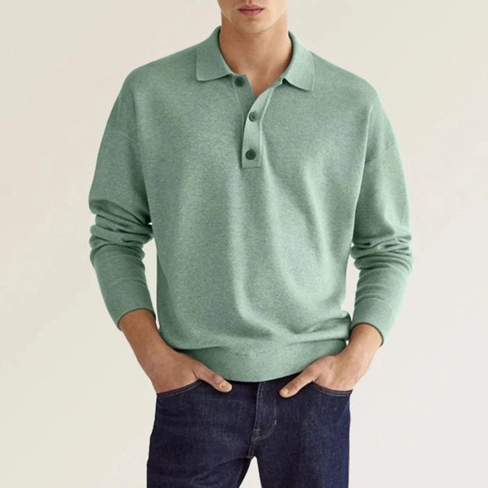Variant image for Sévère™ – Polo Homme à Manches Longues Confortable et Élégant-31