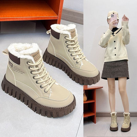 FrostLuxe - Bottines de Neige Chaudes et Antidérapantes