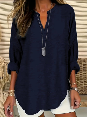 Eleganzia™ – Chemise Fluide Femme Casual