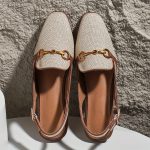 FemmeLuxe™ – Sandales Femme Plates Fermées Devant
