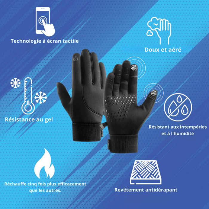 FrostGuard™ – Gants Chauffants Thermiques Anti-Froid