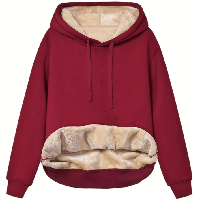 Furriela™ – Sweat à Capuche Polaire Confort