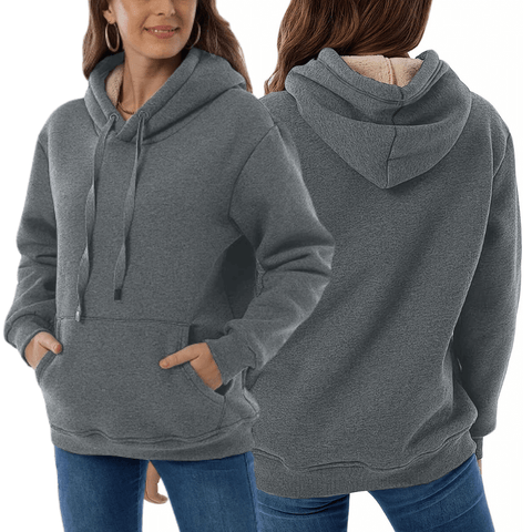 Furriela™ – Sweat à Capuche Polaire Confort
