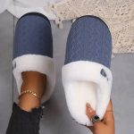 SnugLuxe - Pantoufles doublées en peluche