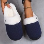 SnugLuxe - Pantoufles doublées en peluche