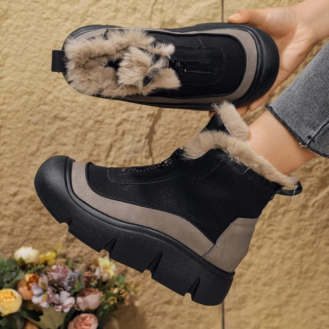 FrostGlow - Bottes Douceur Polaire