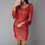 Variant image for ÉclatRobe™ – Robe de Soirée Longue Chic à Sequins Élégante et Lumineuse-7